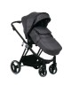 Коляска детская 2в1 BabyZz В102, серая